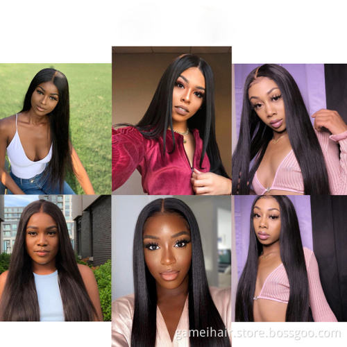 10a grade brazilian razor cut short 200% density 30 inch red virgin closure virgin women lace human hair pixie curls wigs
